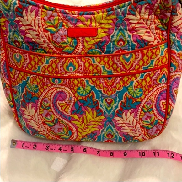 VERA BRADLEY PAISLEY IN PARADISE ON THE GO SATCHEL - Picture 5 of 16